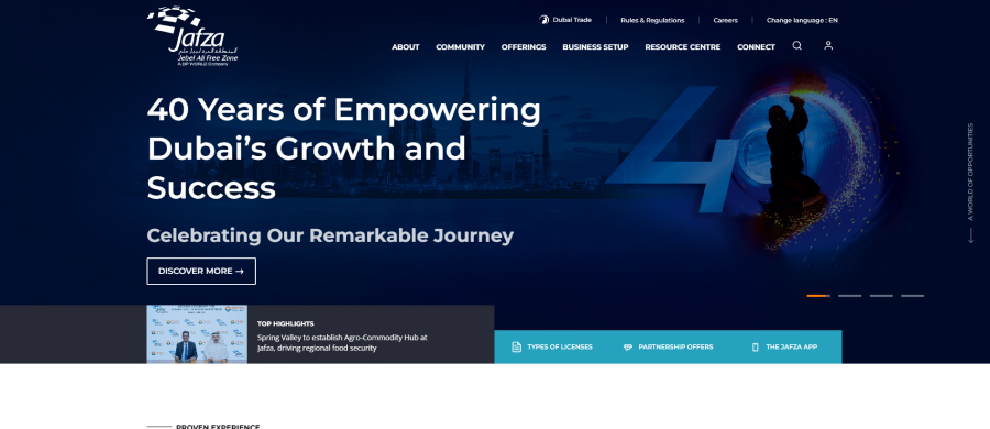 uae Jebel Ali free zone company setup