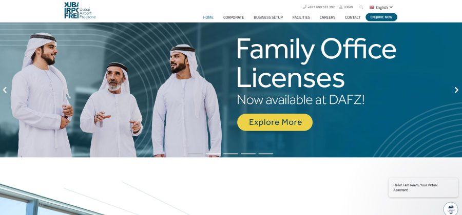Dubai Airport freezone business license cost