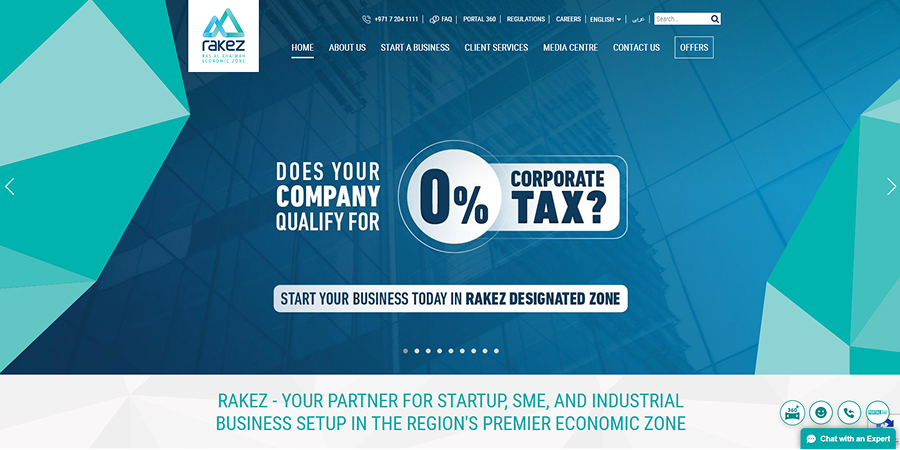 uae RAKEZ free zone company setup