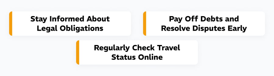 how long it will take to remove travel ban in uae