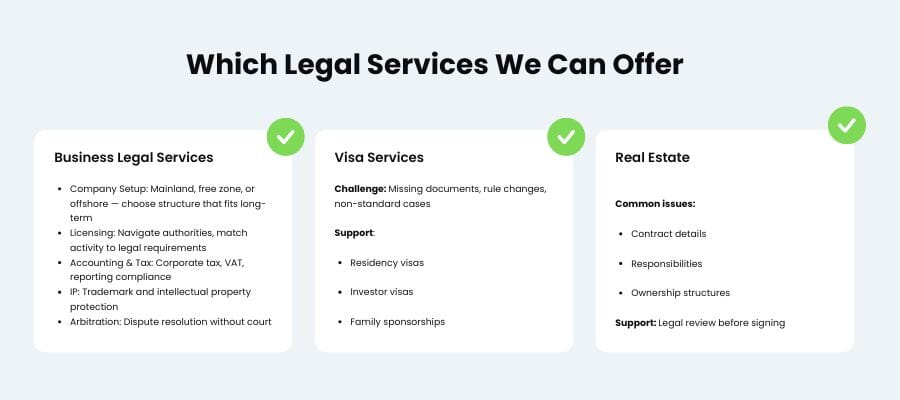 legal advice in the uae