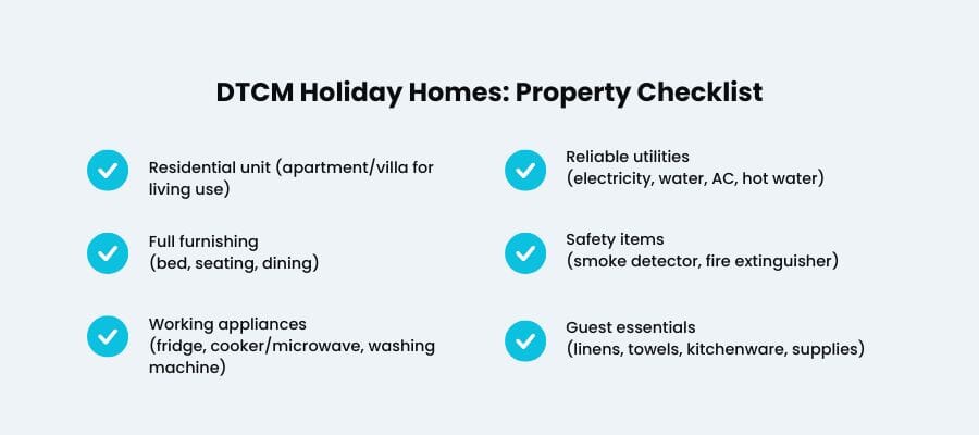 holiday home license dubai
