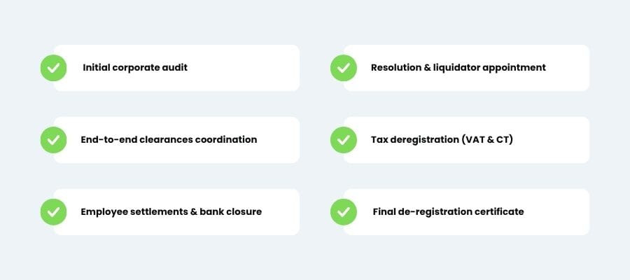 Comprehensive Legal Support and Liquidation Services in the UAE