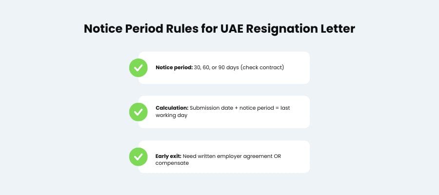 UAE Resignation Letter