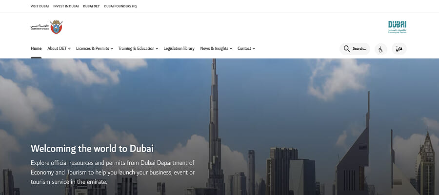wrong business license dubai